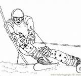Coloring Pages Skiing Page 10 Sports > Others  Free sketch template