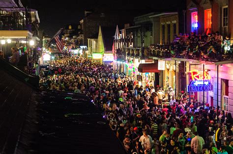 Mardi Gras Bourbon Street Balcony