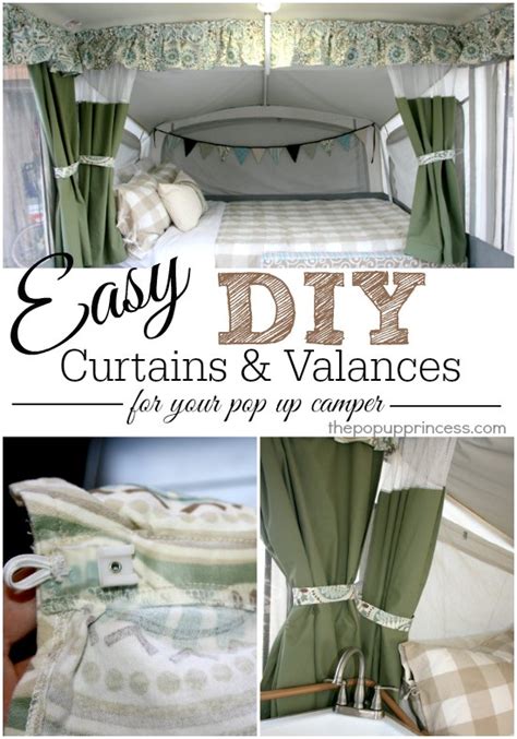 Pop Up Camper Curtains Valances Part 2 The Princess