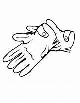 Gloves Coloring Pages  ClipArt Best sketch template