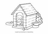 Shelter House Coloring Page Pages sketch template