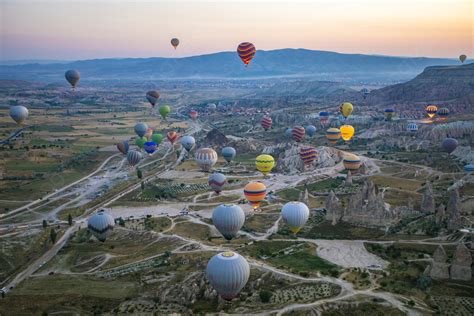 Background Foto Fotografi Balon Udara Panas Cappadocia Yang Indah, Cantik, Kapadokia, Balon ...