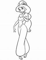 Disney Princess Jasmine Coloring Pages At GetColoringscom  Free sketch template