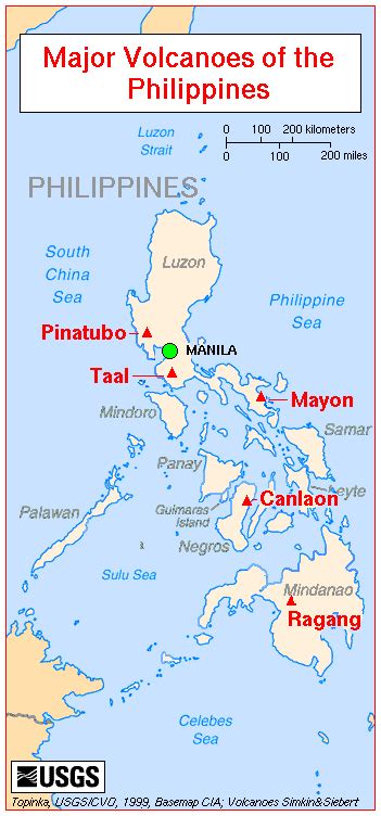 Major Volcanoes In The Philippines Philippines Geogra - vrogue.co