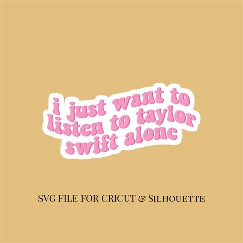 SVG File for Cricut and Silhouette Taylor Swift RED Design for | Etsy Canada