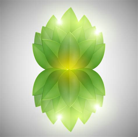 Abstract green leaves, vector 321786 Vector Art at Vecteezy