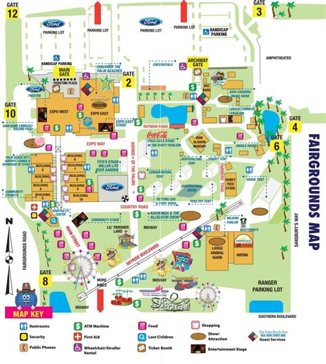 South Florida Fairgrounds Map ~ Cinemergente - Florida State ...