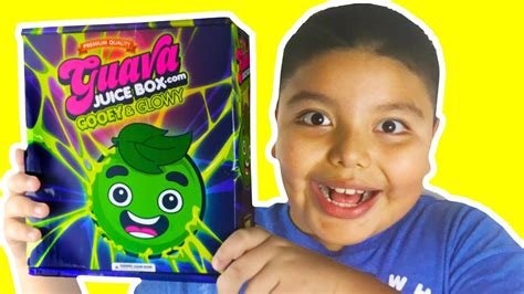 I GOT A GUAVA JUICE BOX 3 UNBOXING! (GOOEY & GLOWY!) - YouTube