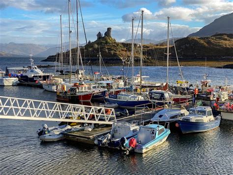 Castle Moil - Isle of Skye - Scotland Editorial Photography - Image of ...