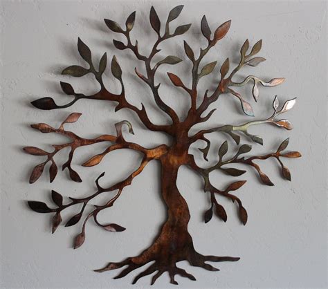 Olive Tree Tree of Life Metal Wall Art by HEAVENSGATEMETALWORK