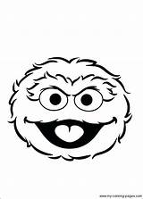 Oscar The Grouch Coloring Page At GetColoringscom  Free Printable sketch template
