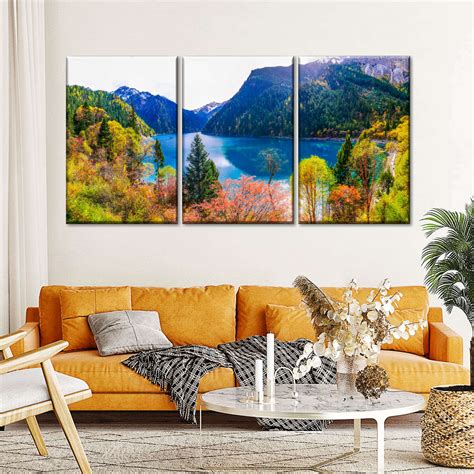 Autumn At Jiuzhaigou Wall Art: Canvas Prints, Art Prints & Framed Canvas