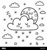 Sky Coloring Pages sketch template