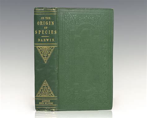 Origin of Species First Edition Charles Darwin Signed