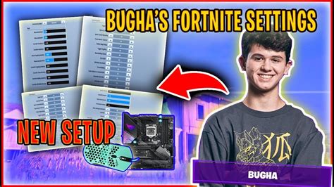 Fortnite Chapter 2 : Bugha's Fortnite Settings, Keybinds & Setup (Updated)| Bugha Chapter 2 ...