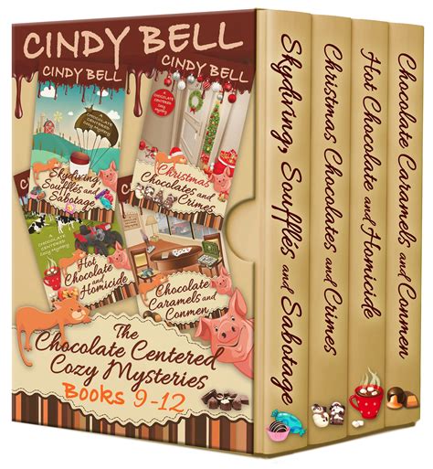 Chocolate Centered Cozy Mysteries #9-12 by Cindy Bell | Goodreads