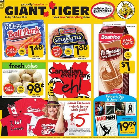 Giant Tiger flyer Jun 13 to 20