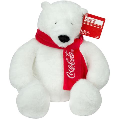 Collectables Plush Polar Bear Coca-cola Coke Plush Bear Polar Bear on ...