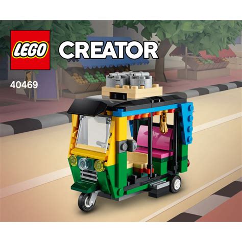 LEGO Tuk Tuk Set 40469 Instructions | Brick Owl - LEGO Marketplace