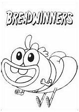 Breadwinners Coloring Pages 2025 sketch template