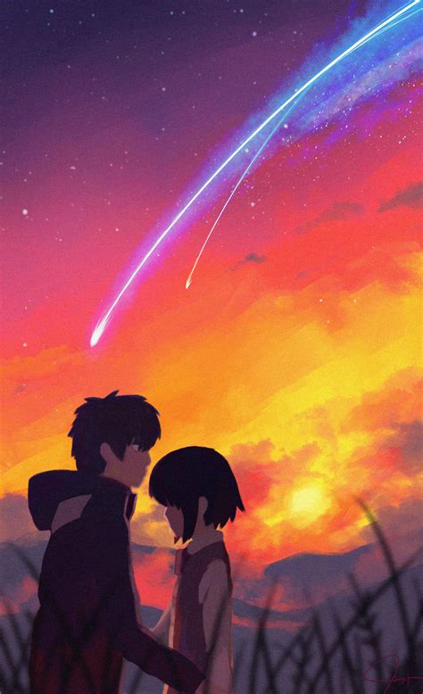 ArtStation - Your Name(Kimi no nawa) Fan art