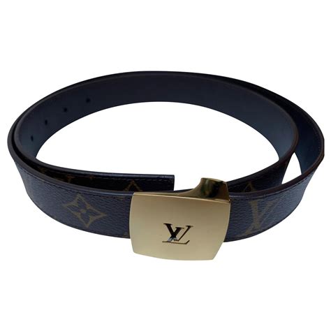 Louis Vuitton Men's Belt Brown Leather ref.150674 - Joli Closet