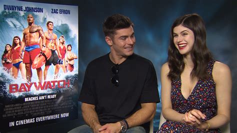 Exclusive: Zac Efron and Alexandra Daddario Interview - Baywatch