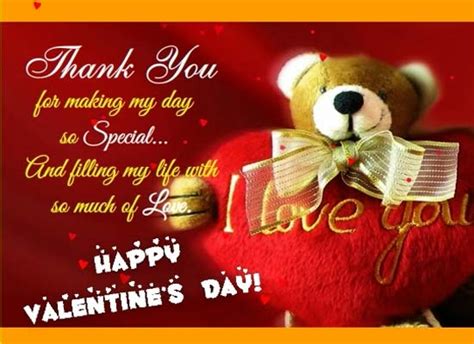 Valentine’s Day Thank You Greeting Card. Free Thank You eCards | 123 Greetings