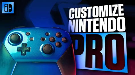 How to Customize a Nintendo Switch Pro Controller Step By Step For ...