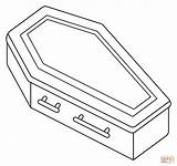 Coffin Casket Coffins Drawing Caskets Outline American Drawings History  sketch template