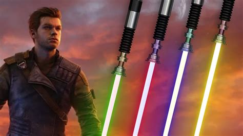 Star Wars Jedi: Survivor - All lightsaber colors and how to unlock them - GAMINGDEPUTY