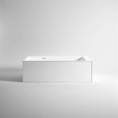 REXA DESIGN UNICO BATHTUB REXA DESIGN MATERIALS Corian® GLACIER WHITE C01