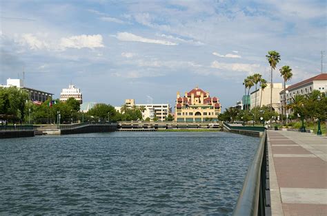 HD wallpaper: Downtown Stockton's waterfront in June 2013 in Stockton, California | Wallpaper Flare