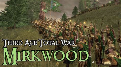 EPIC MIRKWOOD BATTLE - Third Age Total War - YouTube