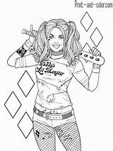 Pin Em Arlequina Desenho sketch template