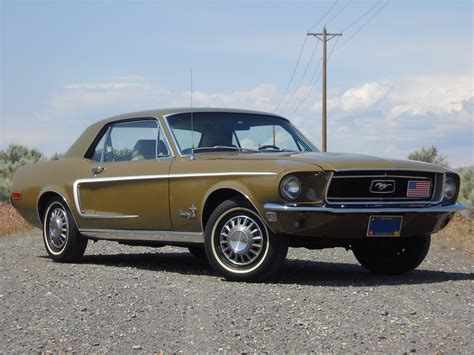 Olive Green 1968 Ford Mustang Rainbow Of Colors Hardtop ...