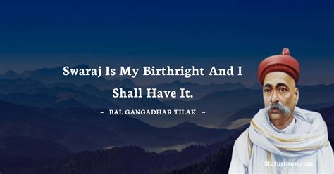 10+ Best Bal Gangadhar Tilak Quotes