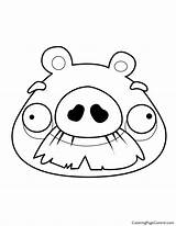 Angry Birds Pig Coloring Pages At GetColoringscom  Free Printable sketch template