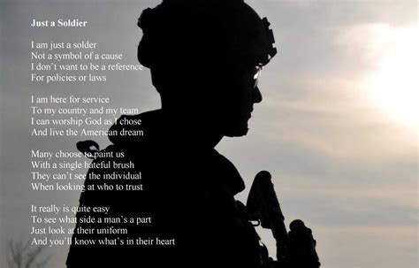 Just A Soldier - Sacred Poems - inspirational poetry books