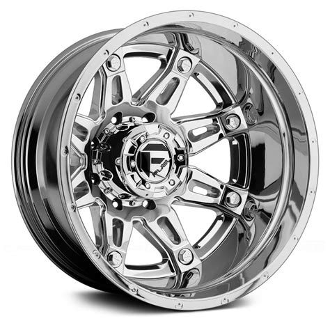 FUEL® HOSTAGE II DUALLIE 2PC Wheels - Chrome Rims