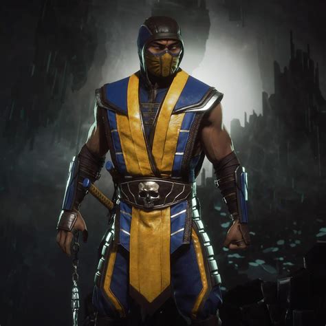 1080x1080 Mortal Kombat 11 Scorpion 4K 1080x1080 Resolution Image, HD Games 4K Wallpapers ...