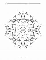 Order Of Operations Coloring Sheet By Nicole Johnson Tpt Sketch  sketch template