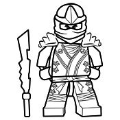 Mewarn15: Lego Ninjago Kai Kleurplaat