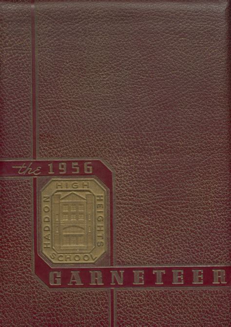 1956 yearbook from Haddon Heights High School from Haddon heights, New Jersey for sale