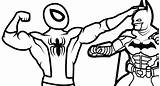 Batman And Spiderman Coloring Pages At GetDrawings  Free Download sketch template