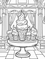 Ice Cream Shop Coloring Pages sketch template