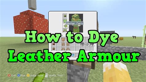 How To Dye Leather Horse Armor In Minecraft Xbox One - Subarubaruk