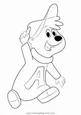 Happy Alvin Coloring Page For Kids  Free And The Chipmunks sketch template