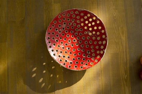 Red Fruit Bowl-Handmade Ceramics-PotteryBowl-Serving | Etsy | Handmade bowl, Handmade ceramics ...