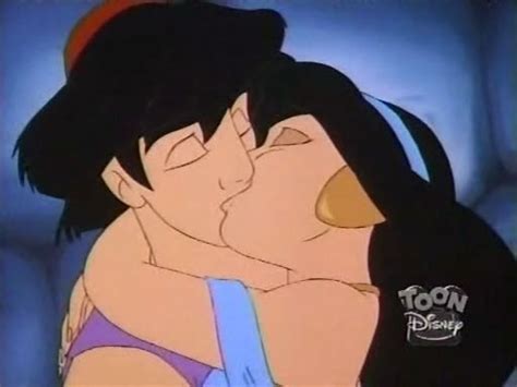 Image - Aladdin & Jasmine Kiss - Stinker Belle.jpg | Disney Wiki | FANDOM powered by Wikia